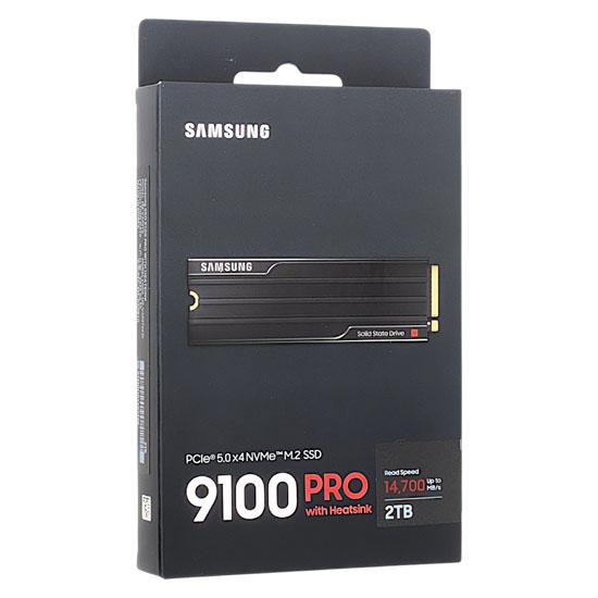 SAMSUNG　SSD 9100 PRO with Heatsink　MZ-VAP2T0C-IT　2TB