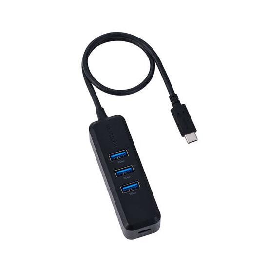 ELECOM　USB Type-C接続 マグネット付き USBハブ(4ポート/USB PD)　U3HC-T040･･･