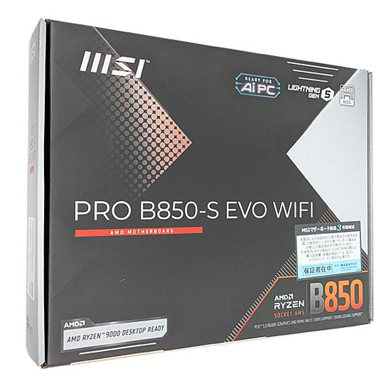 MSI　ATXマザーボード PRO B850-S EVO WIFI　SocketAM5
