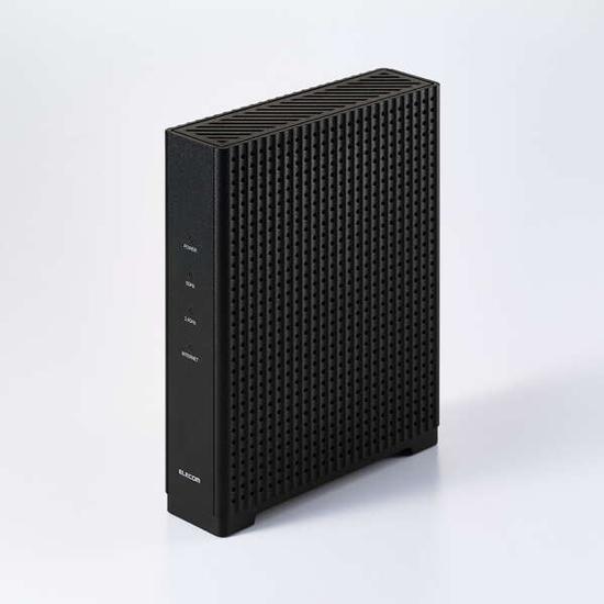ELECOM　Wi-Fi 7 2882+688Mbps 1Gルーター　WRC-BE36GS-B　ブラック
