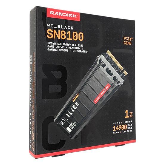 Sandisk　WD_Black SN8100 NVMe SSD　WDS100T1XHM　1TB
