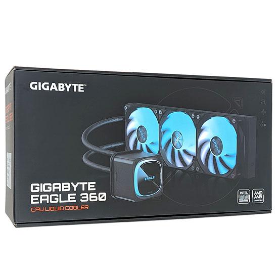 GIGABYTE　簡易水冷クーラー EAGLE 360　ブラック