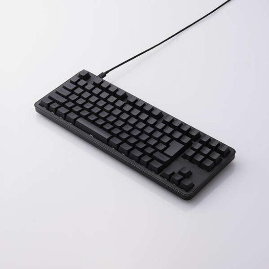 ELECOM　Leggero USB有線メカニカル テンキーレスキーボード　TK-MC31UKPBK ･･･