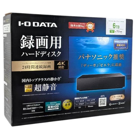I-O DATA　録画用ハードディスク AVHD-AS6　6TB