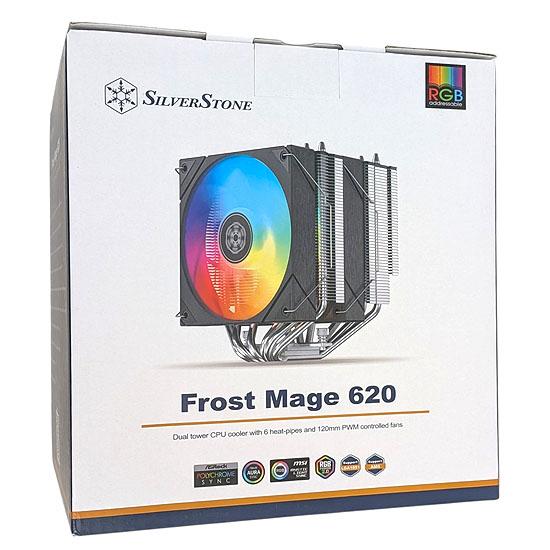 SILVERSTONE　CPUクーラー Frost Mage 620 ARGB　SST-FM620B-ARGB