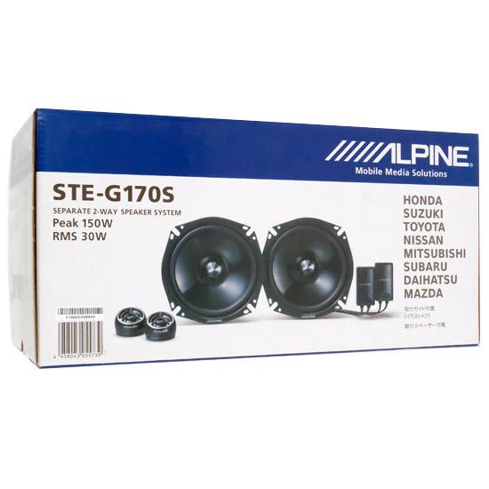 ALPINE　17cmセパレート2ウェイスピーカー　STE-G170S