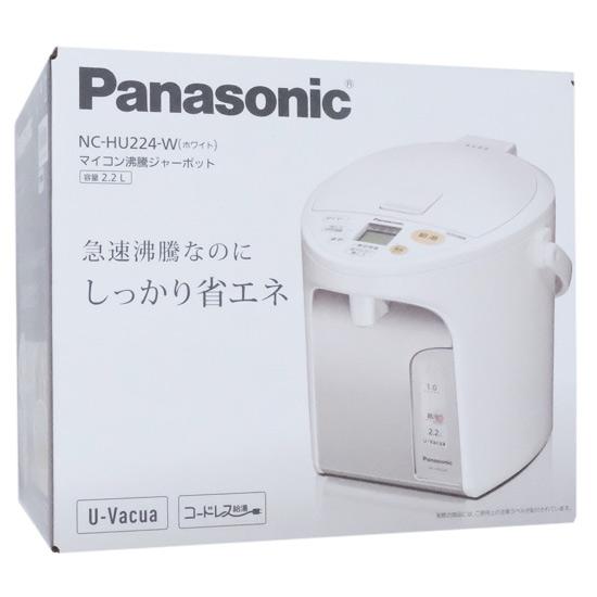 Panasonic マイコン沸騰ジャーポット NC-HU224-Wの通販なら