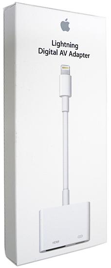 Apple　Lightning - Digital AVアダプタ　MD826AM/A 商品画像2：オンラインショップ　エクセラー