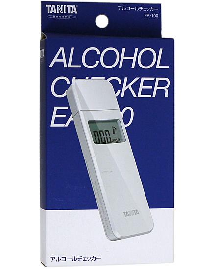 TANITA　アルコールチェッカー　EA-100-WH　ホワイト