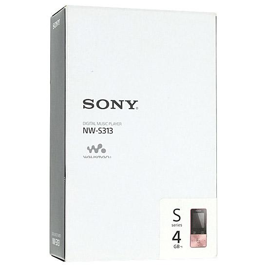 SONYウォークマン Sシリーズ　NW-S313　ライトピンク/4GB
