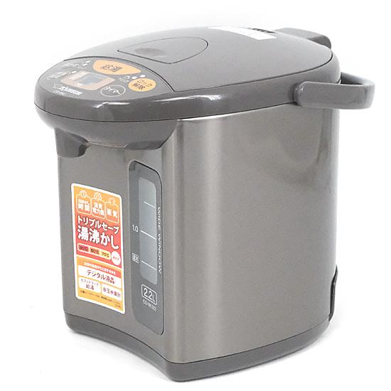 ZOJIRUSHI　電動ポット 2.2L　CD-WU22-TM　メタリックブラウン