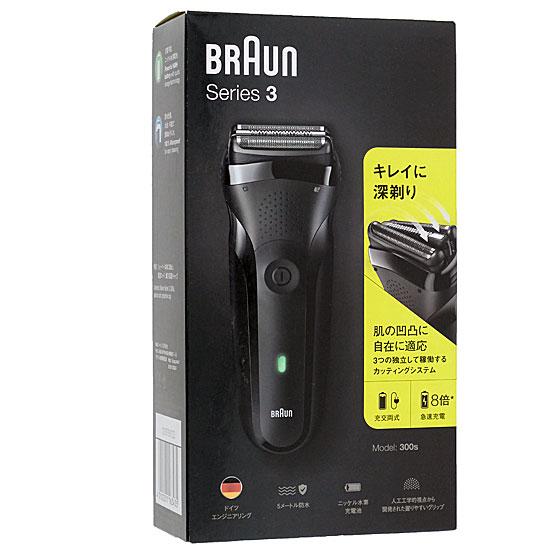 Braun　シェーバー シリーズ3　Series3 300s-B　ブラック
