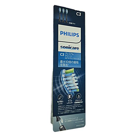 PHILIPS　電動歯ブラシ用替ブラシ Sonicare Premium Clean ブラシヘッド 3本･･･