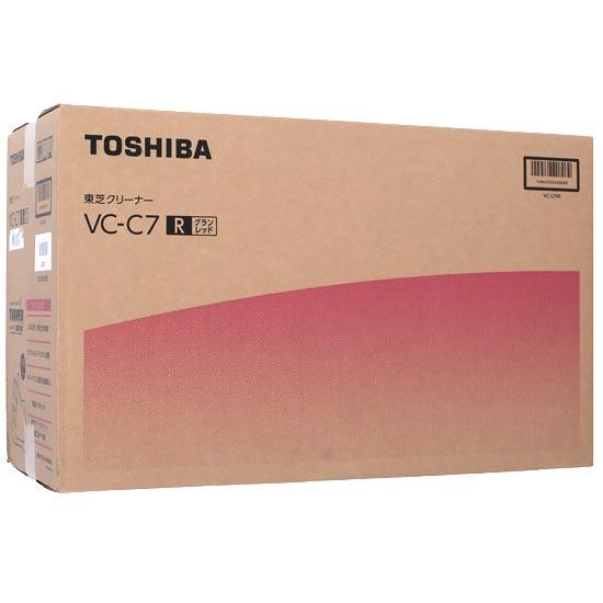 TOSHIBA　サイクロン式クリーナー トルネオ ミニ　VC-C7(R)　グランレッド