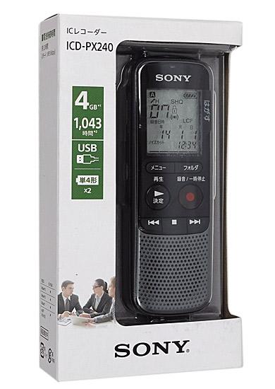 SONY　ICレコーダー 4GB ICD-PX240