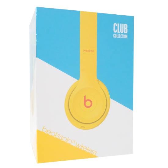 beats by dr.dre　ヘッドホン solo3 wireless Club Collection MV8U2PA/A クラブイエロー 商品画像1：オンラインショップ　エクセラー