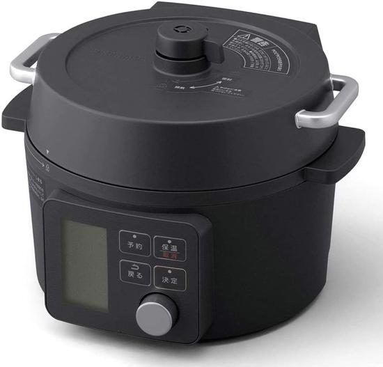 アイリスオーヤマ 電気圧力鍋 2.2L PMPC-MA2-B ブラック