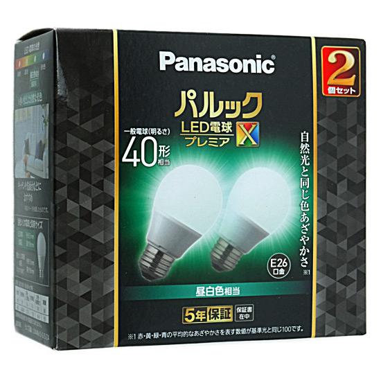 Panasonic　LED電球プレミアX 4.4W 昼白色 2個入り　LDA4NDGSZ42T