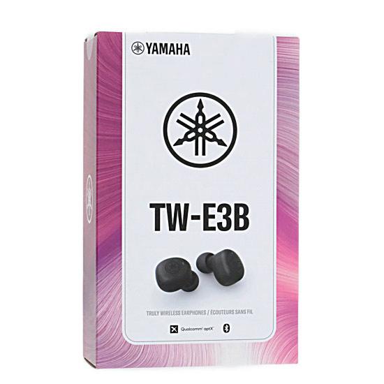 YAMAHA　完全ワイヤレスイヤホン TW-E3B(B)　ブラック