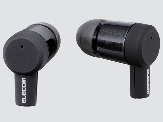 ELECOM　完全ワイヤレスステレオヘッドホン　LBT-TWS03QBK