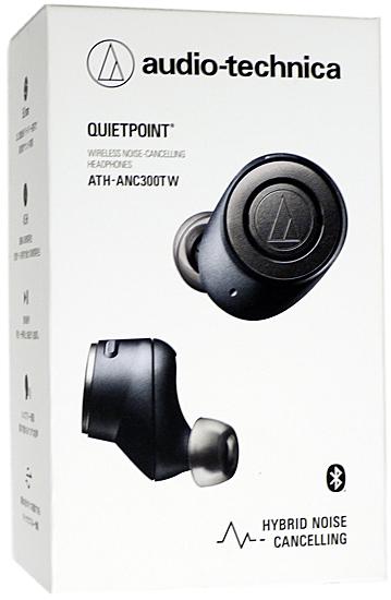 audio-technica　完全ワイヤレスイヤホン ATH-ANC300TW　ブラック