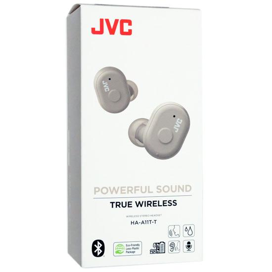 JVC　ワイヤレスステレオヘッドセット　HA-A11T-T　トープ