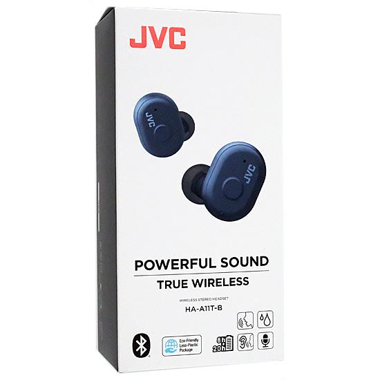 JVC　ワイヤレスステレオヘッドセット　HA-A11T-B　ブラック