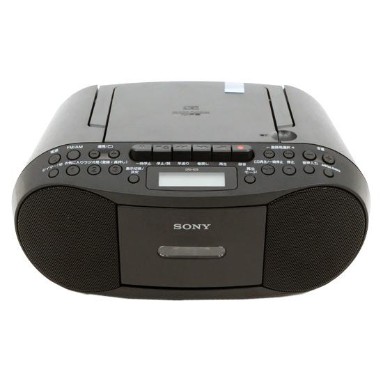 SONY　CDラジオカセットレコーダー　CFD-S70 (B)　ブラック