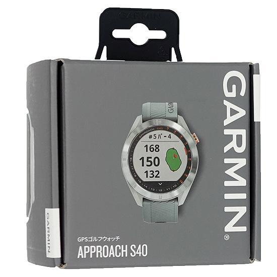 GARMIN　ゴルフナビ GPS Approach S40　グレー 商品画像1：オンラインショップ　エクセラー