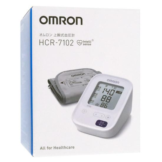 オムロン　上腕式血圧計　HCR-7102