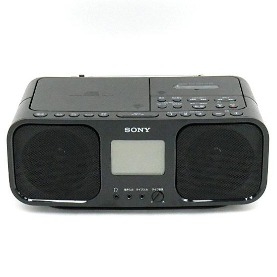 SONY　CDラジオカセットレコーダー　CFD-S401(B)　ブラック