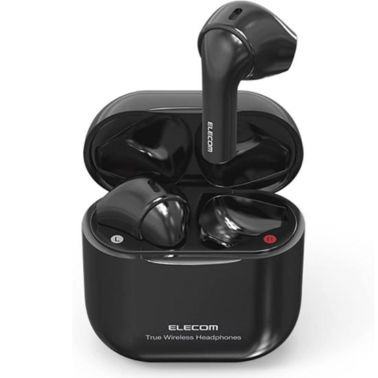 ELECOM　完全ワイヤレスBluetoothヘッドホン LBT-TWS11BK　ブラック