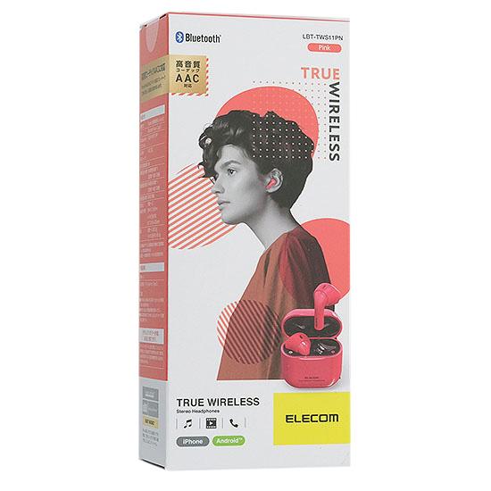 ELECOM　完全ワイヤレスBluetoothヘッドホン LBT-TWS11PN　ピンク