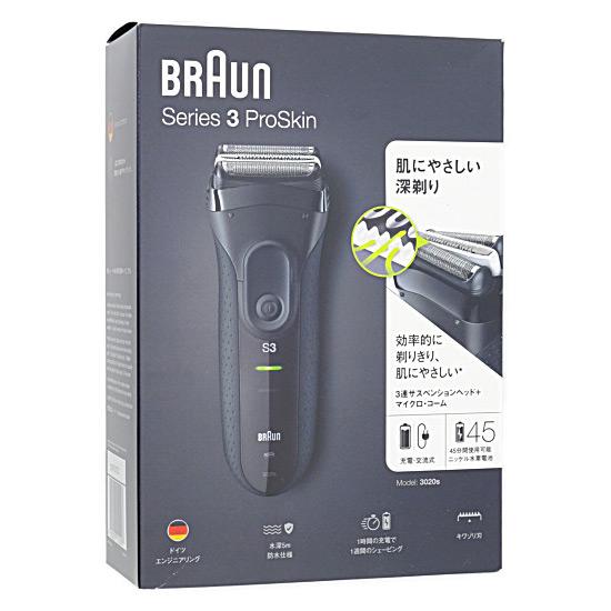 Braun　シェーバー シリーズ3　Series3 3020s-B