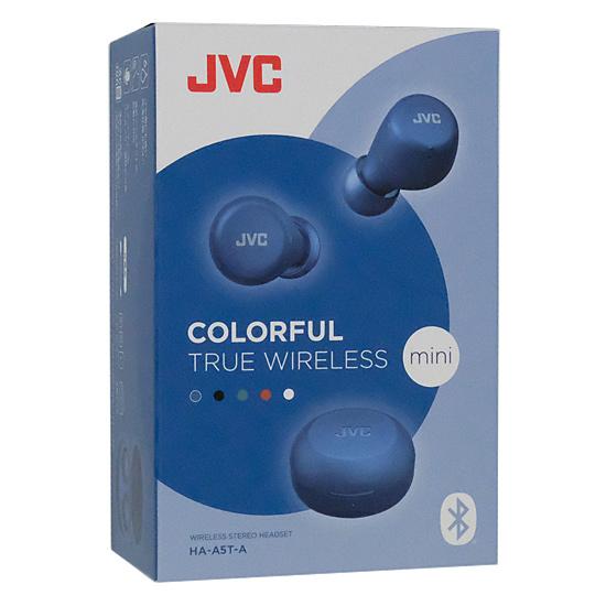 JVC　完全ワイヤレスイヤホン　HA-A5T-A　ブルー