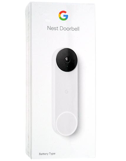 Google　スマート ドアベル バッテリー式 Google Nest Doorbell　GA01318-JP