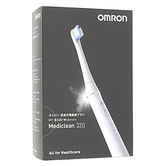 OMRON　音波式電動歯ブラシ　メディクリーン HT-B320-W　ホワイト