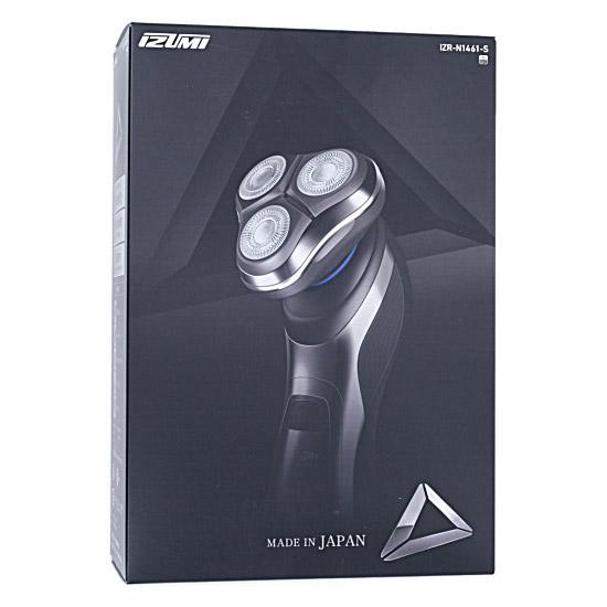 IZUMI　3ヘッド 回転式シェーバー デルタ　IZR-N1461-S　シルバー