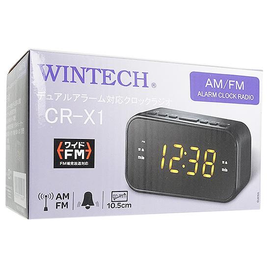 WINTECH　クロックラジオ　CR-X1 商品画像1：オンラインショップ　エクセラー
