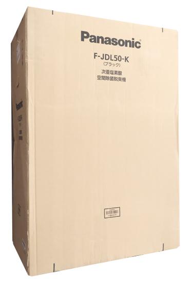 Panasonic　次亜塩素酸 空間除菌脱臭機 ジアイーノ　F-JDL50-K　ブラック