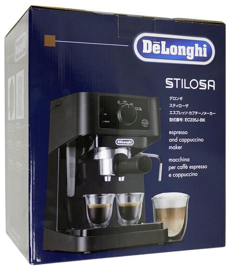 DeLonghi　エスプレッソ・カプチーノメーカー スティローザ　EC235J-BK