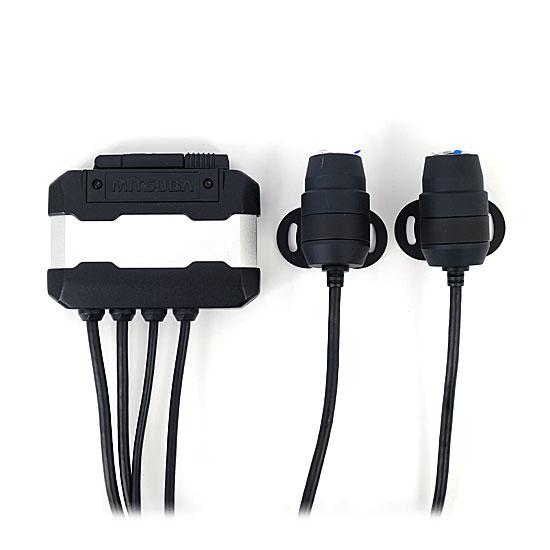 MITSUBA　バイク専用ドライブレコーダー スタンダードモデル 前後2カメラ搭載･･･