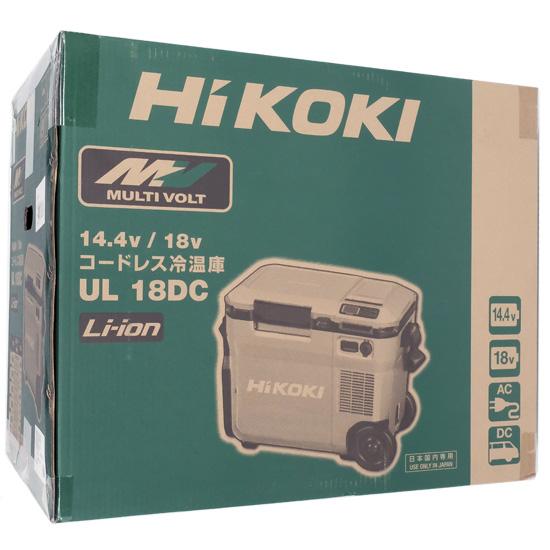 HIKOKI　コードレス冷温庫　UL18DC(NMG) 本体のみ　フォレストグリーン