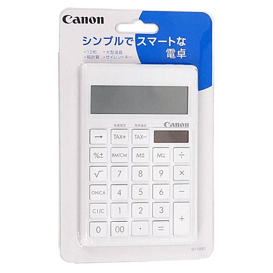 CANON　大型電卓 12桁　SI-1200T