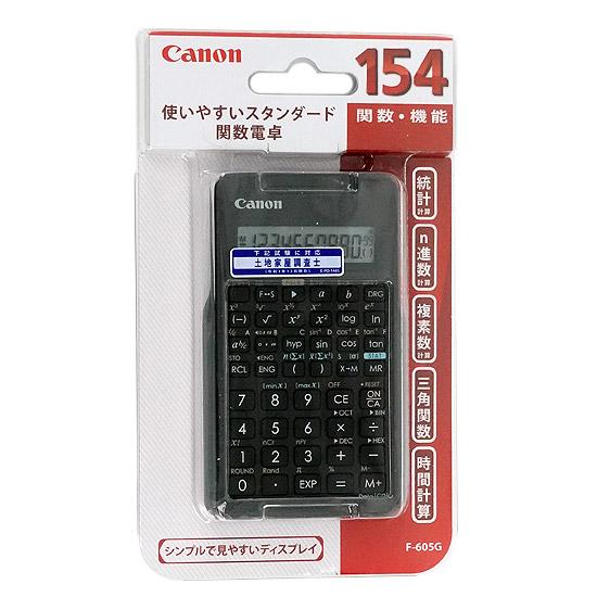 CANON　関数電卓　F-605G