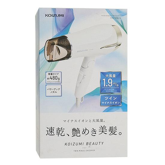 KOIZUMI　マイナスイオンヘアドライヤー　KHD-9330/W　ホワイト