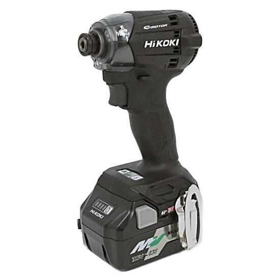 HiKOKI　充電式インパクトドライバー　WH18DC (2XPB)　ストロングブラック