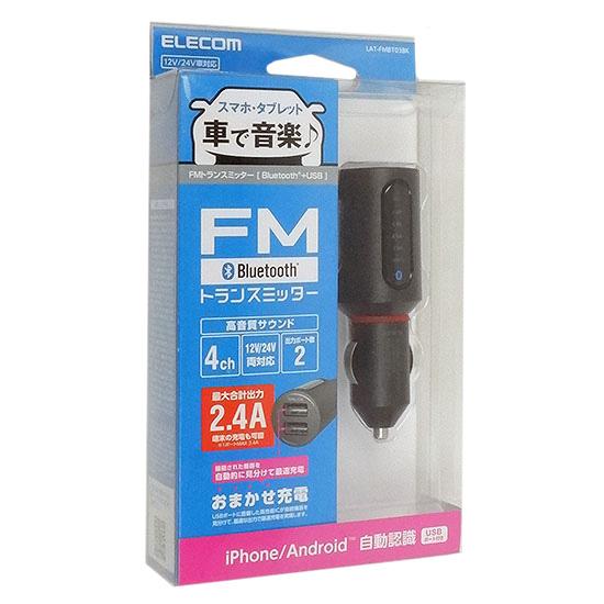 エレコム　Bluetooth FMトランスミッター　LAT-FMBT03BK　ブラック