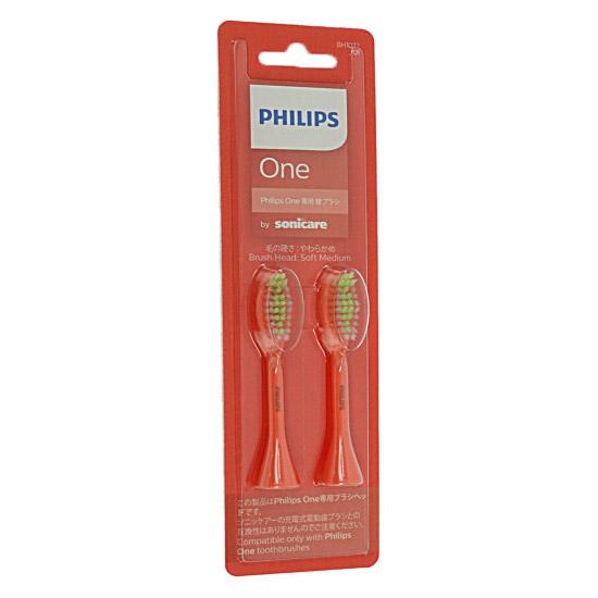 PHILIPS　電動歯ブラシ用替ブラシ 2本入り　BH1022/01　サンゴ 商品画像1：オンラインショップ　エクセラー