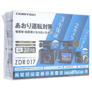 コムテックドライブレコーダー前後2カメラZDR017